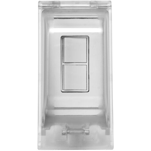 Ontario 5 X 3 inch White Patio Heater Single Duplex Stack Switch