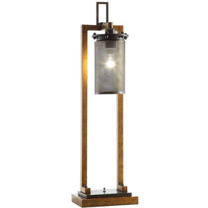 Gibson 36 inch 60 watt Copper and Iron Table Lamp Portable Light