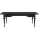 Kingsley 84 X 40 inch Hand Rubbed Black Partner Desk