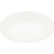 Zelle LED 13.75 inch White Flush Mount Ceiling Light