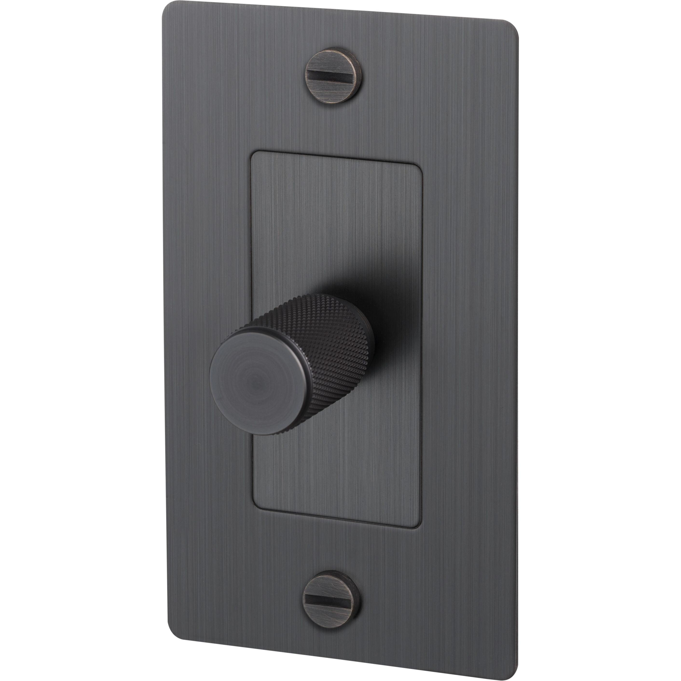 1G 100-120 Smoked Bronze Dimmer Switch, LED