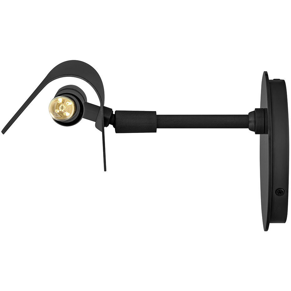 Barrett 9 inch 5.00 watt Black Adjustable Accent Light Wall Light