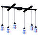 Classico 6 Light 17 inch Dark Rust Mini Pendant Ceiling Light in Mountain