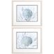 Waterside Collection Blue Framed Art
