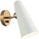 Blink 1 Light 5 inch White Wall Sconce Wall Light