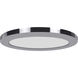 ModPLUS LED 12 inch Chrome Flush Mount Ceiling Light