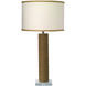 Cylinder Rope 28 inch 150.00 watt Jute Table Lamp Portable Light