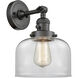 Franklin Restoration Large Bell LED 8 inch Oil Rubbed Bronze Sconce Wall Light, Franklin Restoration