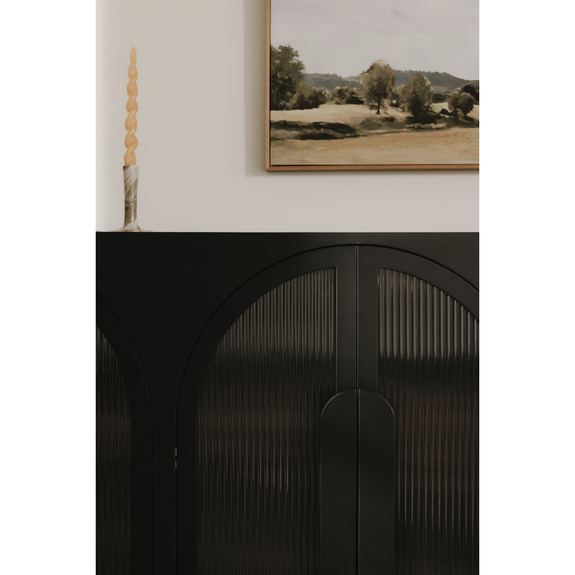 Salone 79 X 18 inch Black Sideboard