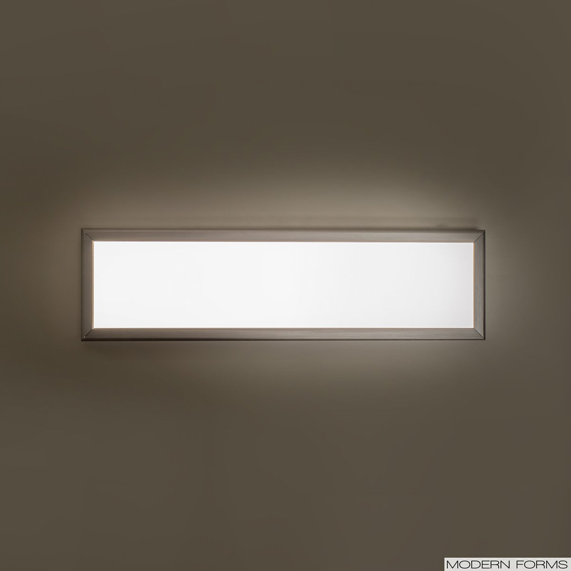 Neo LED 24 inch Brushed Aluminum Bath Vanity & Wall Light in 24in.