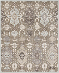 Castille 120 X 96 inch Taupe Rug in 8 x 10, Rectangle