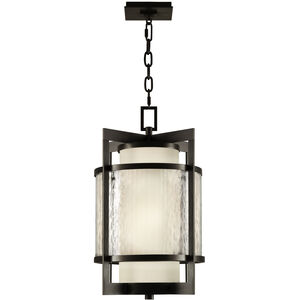 Singapore Moderne Outdoor 2 Light 14 inch Bronze Outdoor Lantern