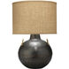 Two Handled Kettle 25 inch 150 watt Iron Table Lamp Portable Light