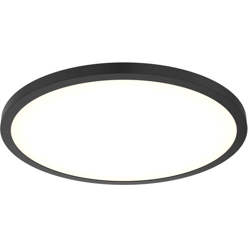 Delta 1 Light 24 inch White Flushmount Ceiling Light
