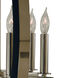 Constell 6 Light 23 inch Brushed Nickel with Matte Black Dining Chandelier Ceiling Light