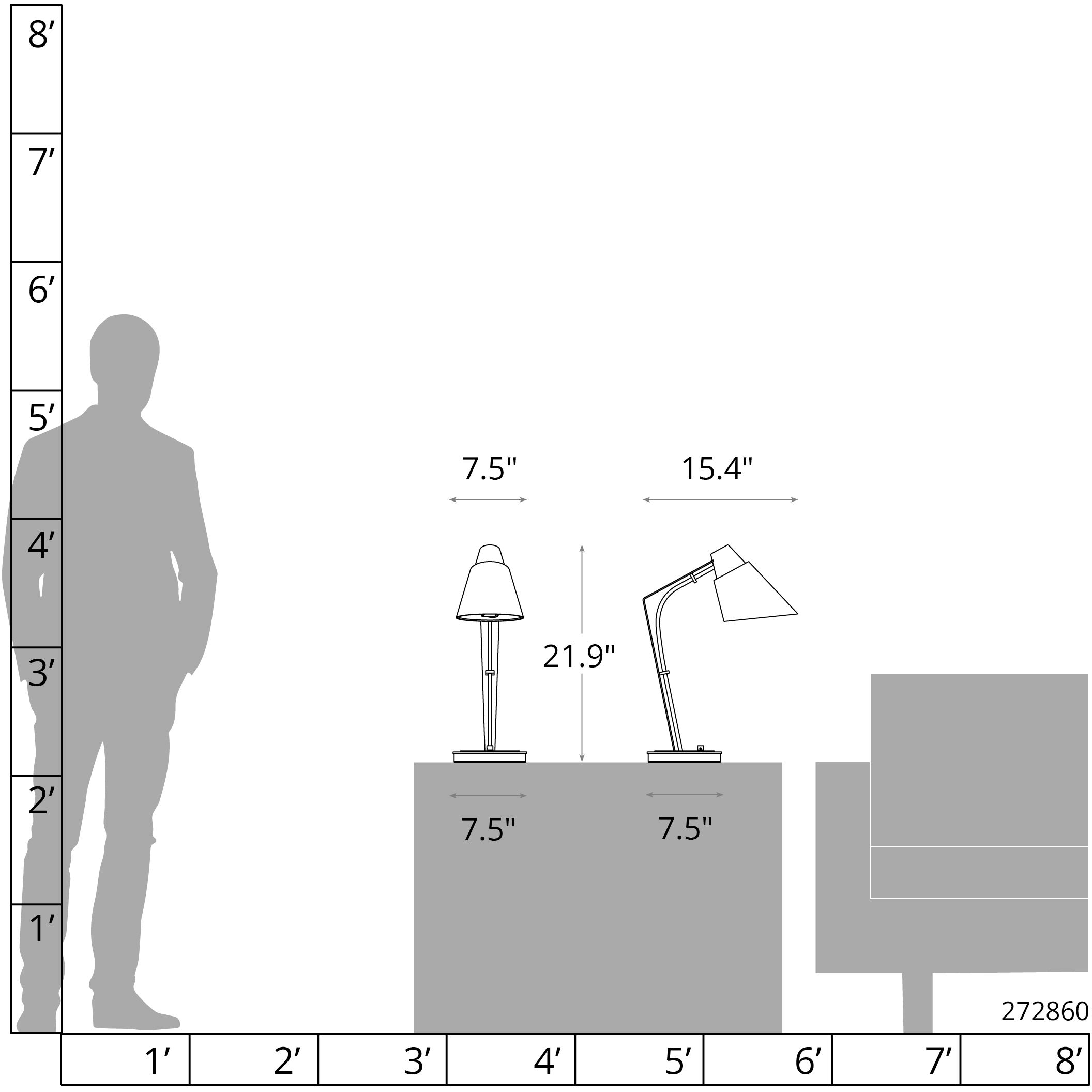 Reach 21.9 inch 100 watt Oil Rubbed Bronze Table Lamp Portable Light in Flax