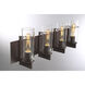 Pista LED 26 inch Bronze Vanity Light Wall Light