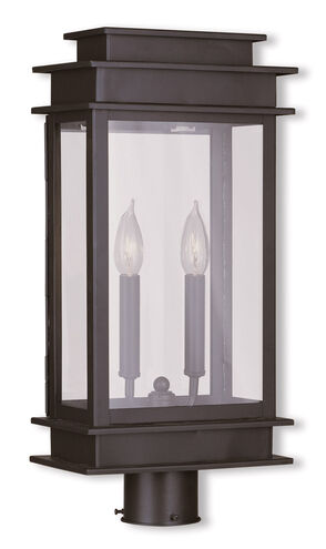 Princeton 2 Light 21 inch Bronze Outdoor Post Top Lantern