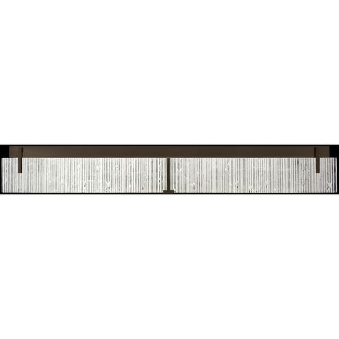Terra 7 Light 48.3 inch Bronze Bath Vanity Light Wall Light in Rake