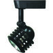 Signature 1 Light Black Track Head Ceiling Light, Adjustable