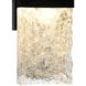Lava LED 6 inch Black Wall Light