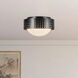 Astoria 2 Light 10 inch Urban Bronze Flush Mount Ceiling Light