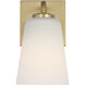 Miles 1 Light 4.50 inch Bathroom Vanity Light