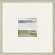 Wild Escape White and Green and Blue Framed Art