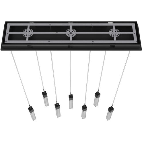 Boa LED 11 inch Black Multi Port Pendant Ceiling Light