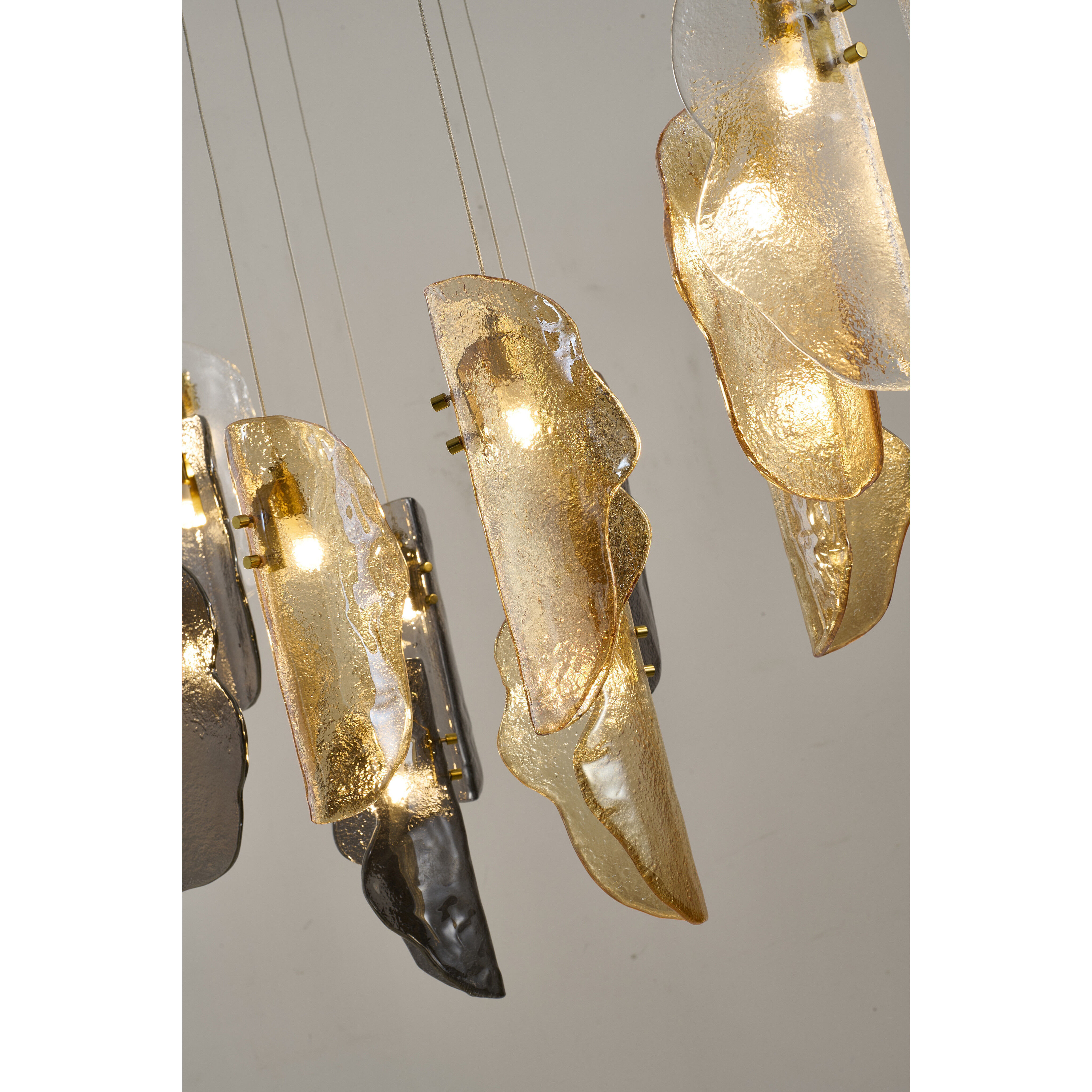 Canada 16 Light 14 inch Brass Chandelier Ceiling Light