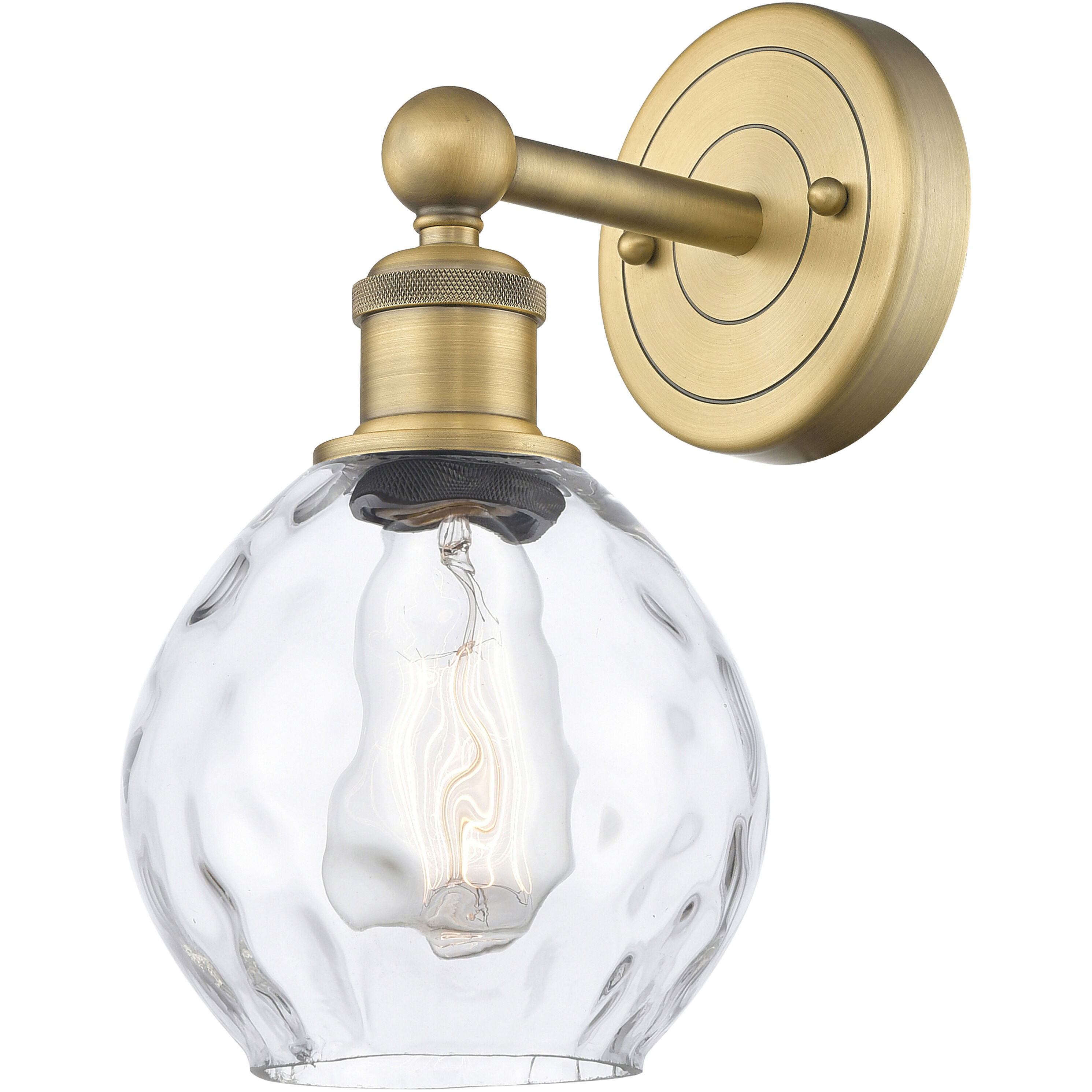 Waverly Sconce Wall Light in Brushed Brass