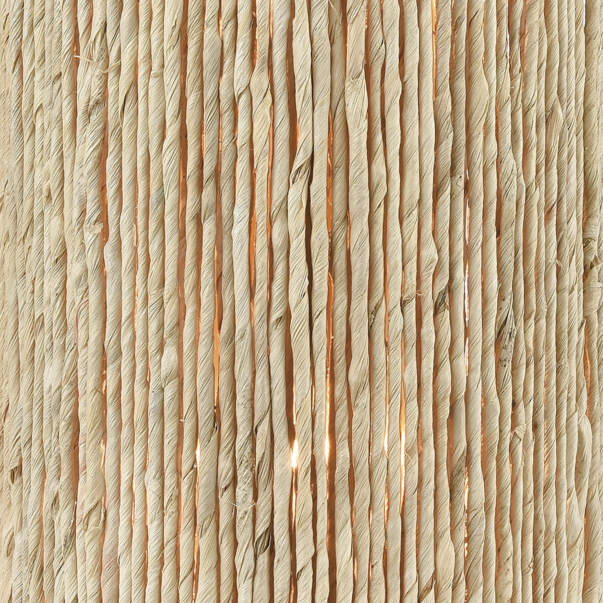 Abaca 2 Light 9 inch Satin Brass Sconce Wall Light