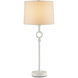 Germaine 34 inch 150.00 watt White Table Lamp Portable Light