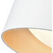 Rosata LED 12.5 inch White Indoor Flushmount Ceiling Light