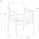 Meadow Vault Fog Dining Armchair