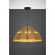 Victoria 29.5 inch Petribi Pendant Ceiling Light in Petribi/Ash