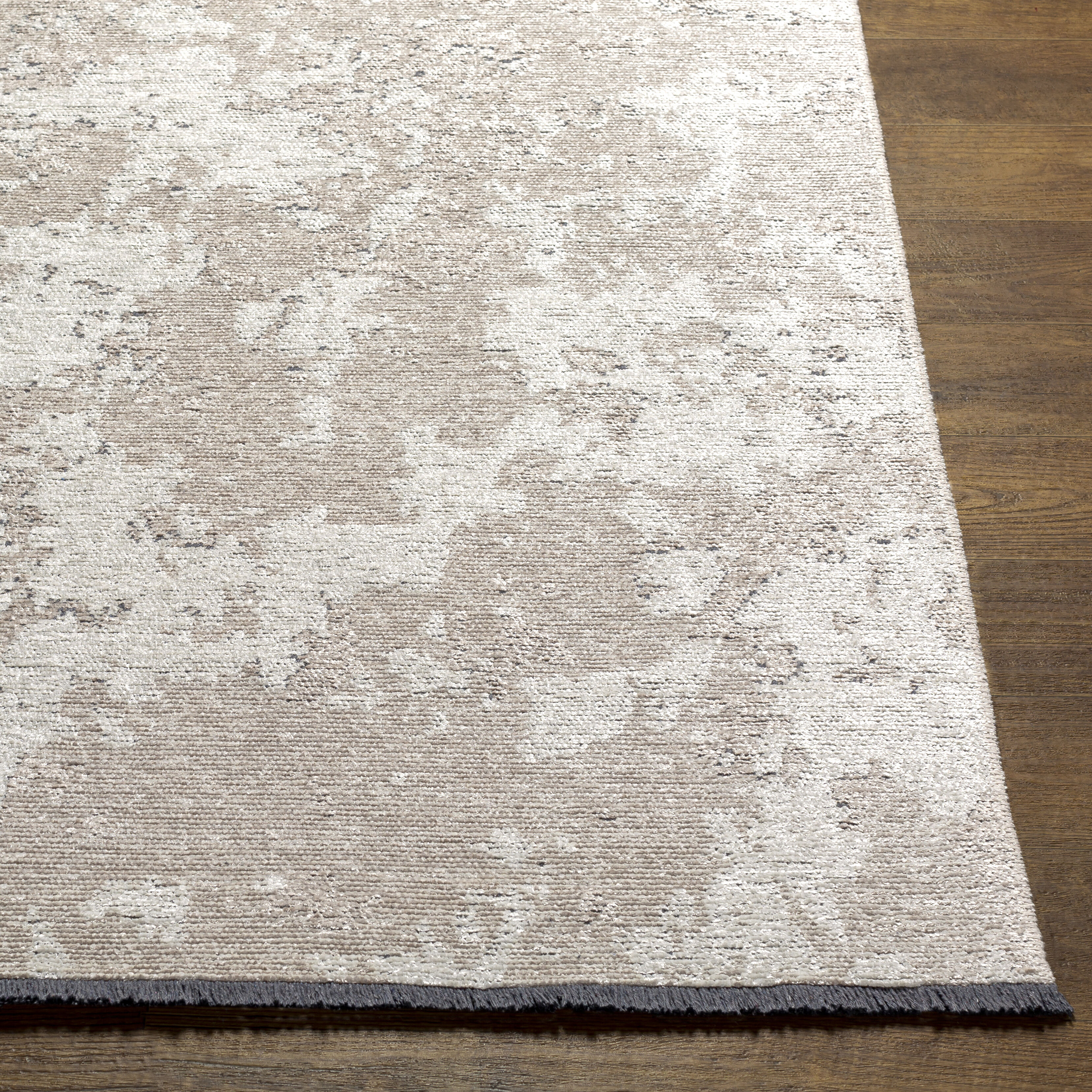 Toscana 108 X 75 inch Light Grey Rug, Rectangle