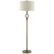 Germaine 62 inch 150 watt Antique Brass Floor Lamp Portable Light