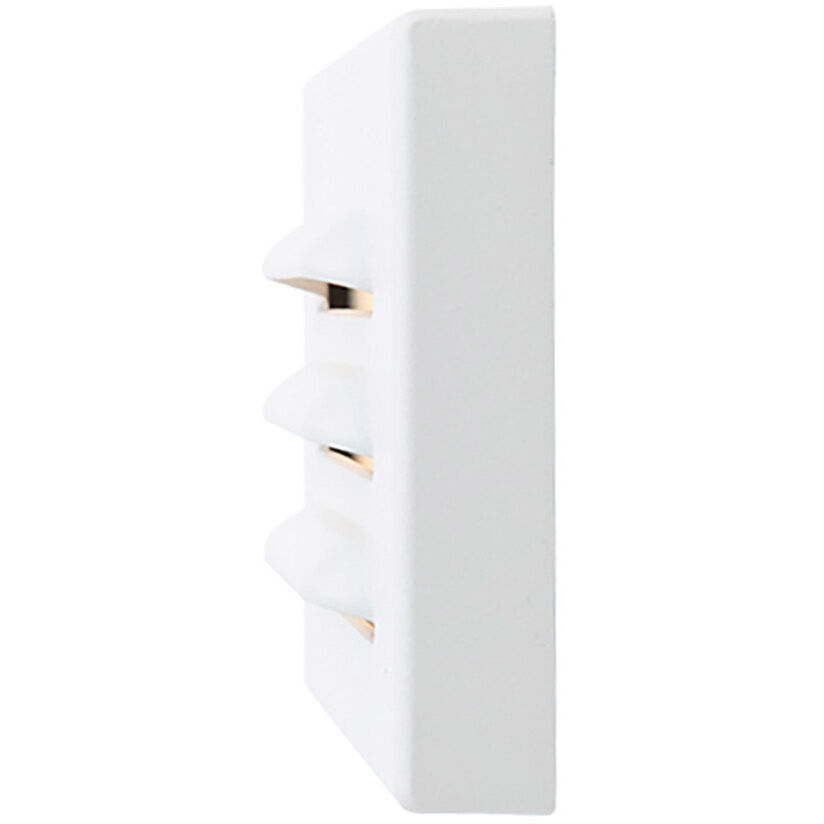 Tyler 12 4 watt White Step and Wall Lighting in 3000K, WAC Landscape