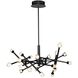Batton LED 28.75 inch Black Pendant Ceiling Light