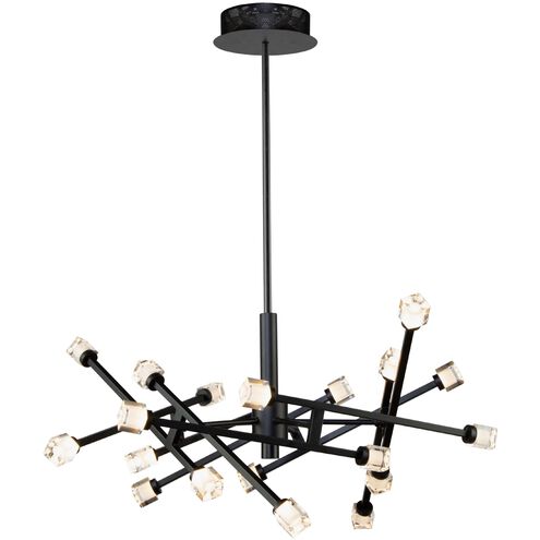 Batton LED 28.75 inch Black Pendant Ceiling Light