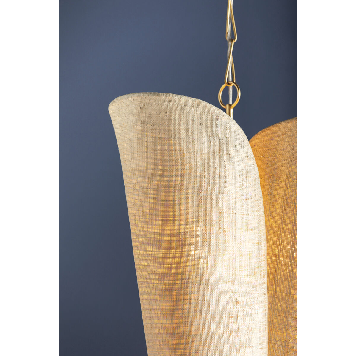 Springhill 6 Light 20 inch Gold Leaf Pendant Ceiling Light