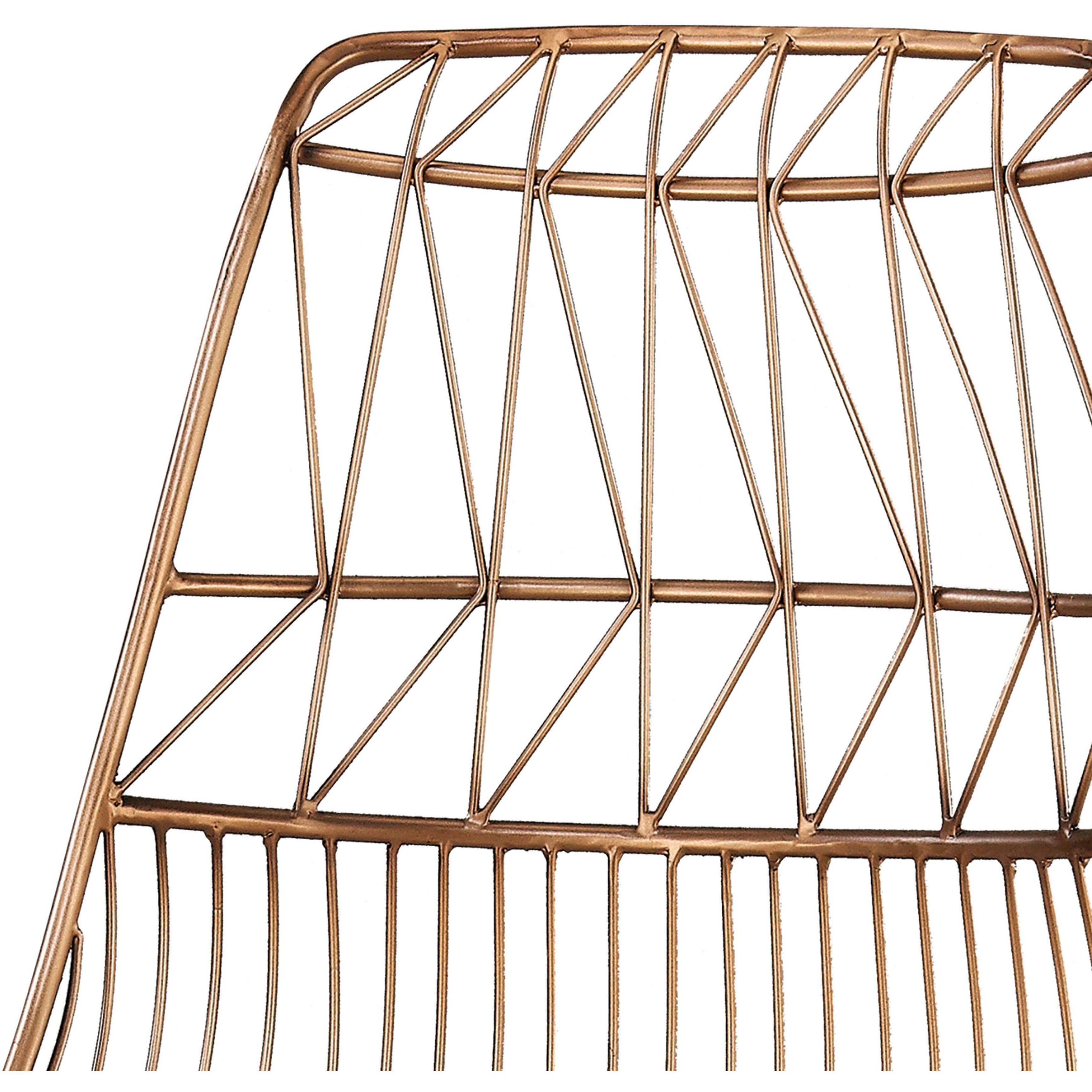 Jette Rose Gold Chair