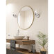 Conall 1 Light 7 inch Brushed Nickel Vanity Light Wall Light