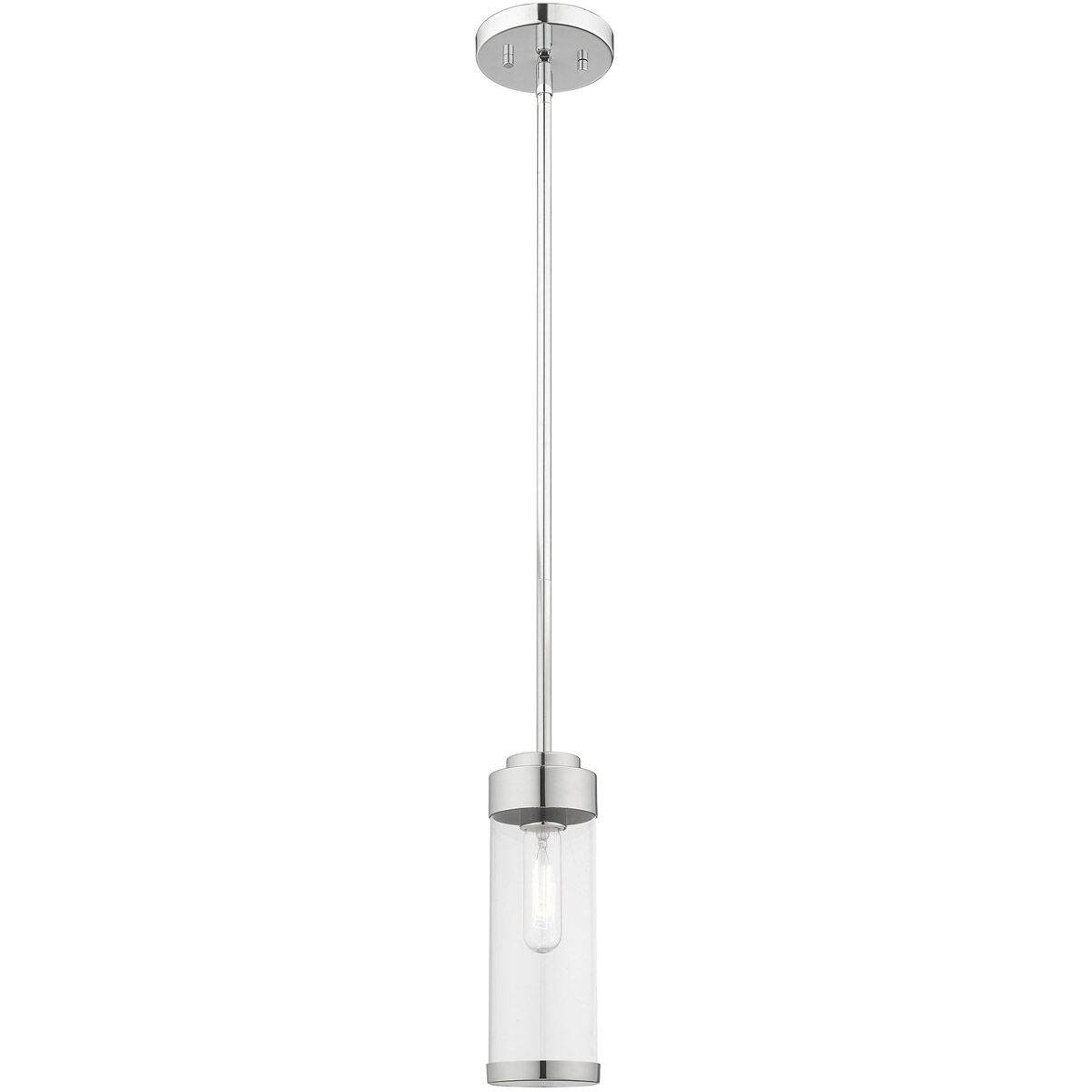 Hillcrest 1 Light 5 inch Polished Chrome Mini Pendant Ceiling Light