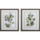 Florals Green and Blue Framed Art, Propac
