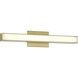 Vantage LED 24 inch Ashen Brass Bath Vanity Wall Light