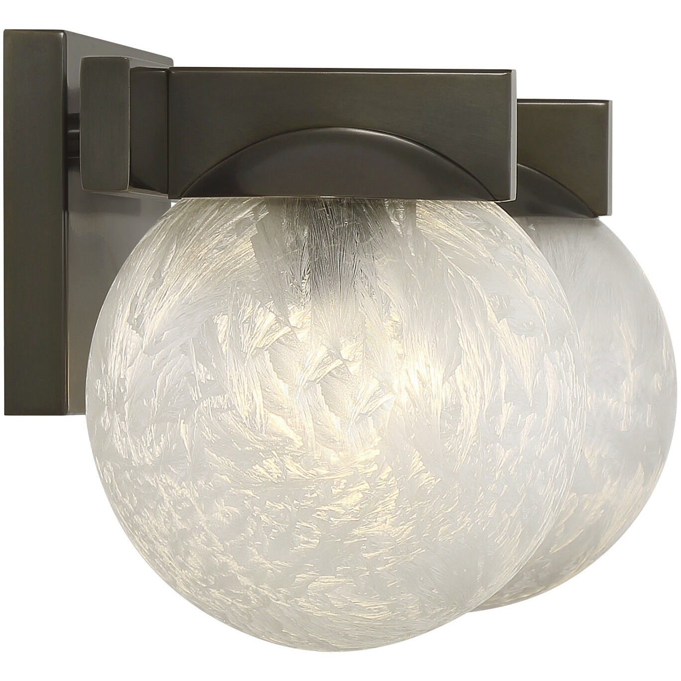Darien 2 Light 17 inch Mediterranean Bronze Bathroom Vanity Light Wall Light