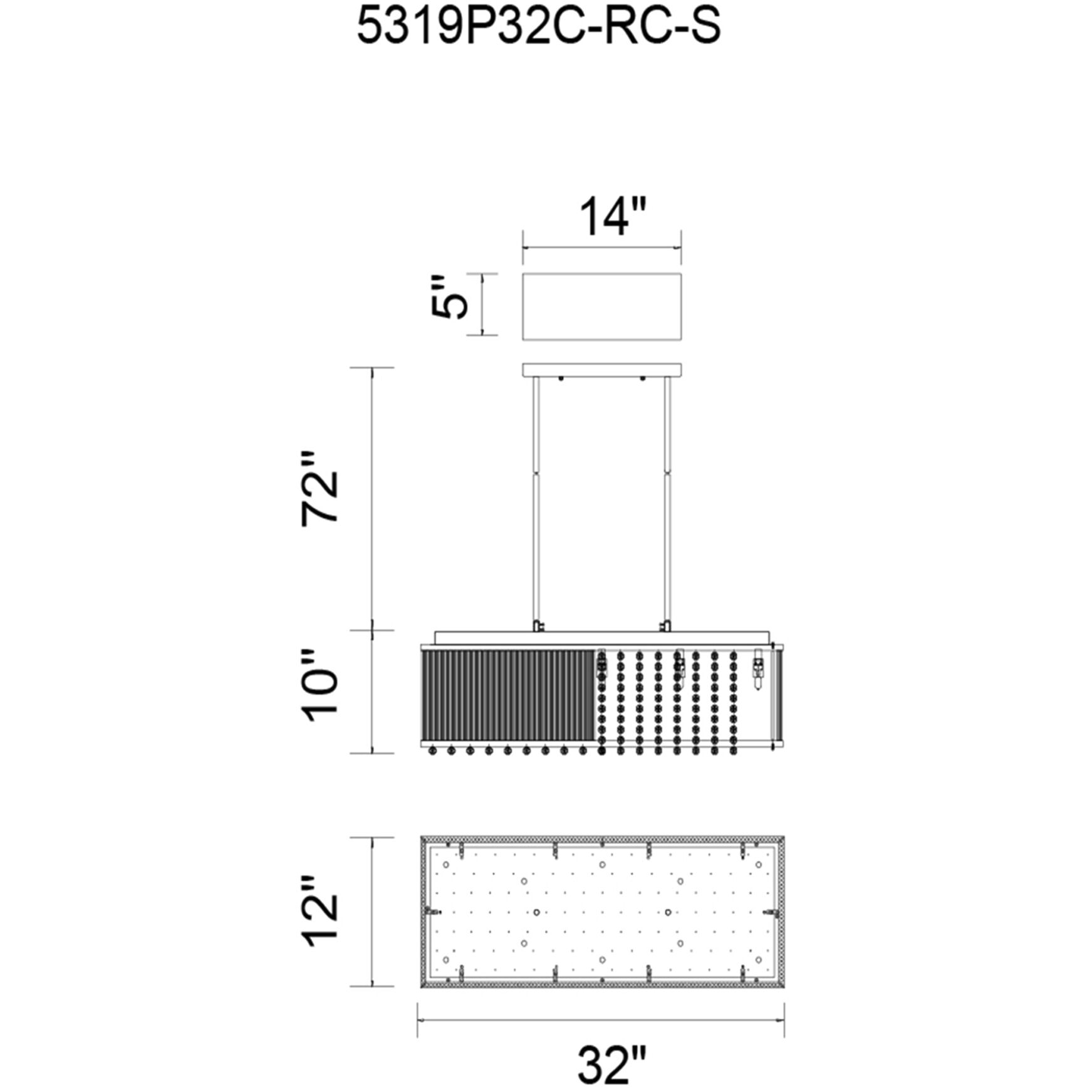 Spring Morning 10 Light 32 inch Chrome Island/Pool Table Light Ceiling Light