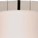 Pahu 8 LED Black Cable Pendant Ceiling Light